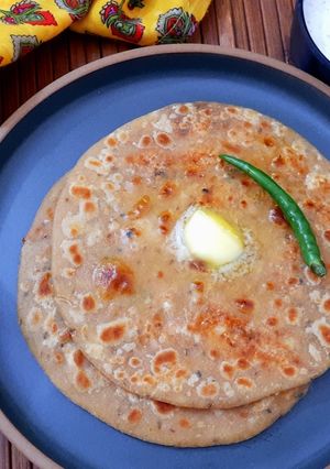 A picture of Stuffed Radish Parantha.