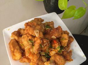 Foto resep Ikan Patin saus telur asin (bumbu Royco siap pakai)