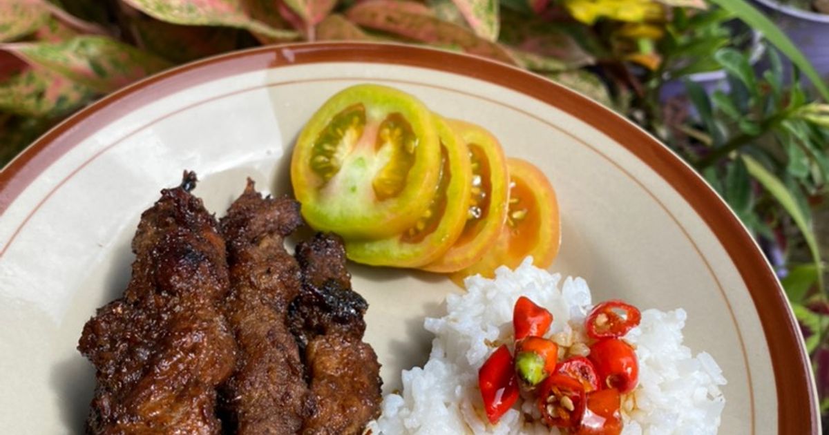 Sate kambing spesial