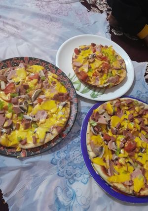عکسی از دستور پیتزاپز خودم