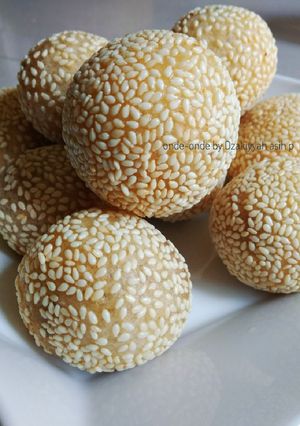 Foto resep ONDE-ONDE KOPONG isi kacang merah,enak bikin nagih