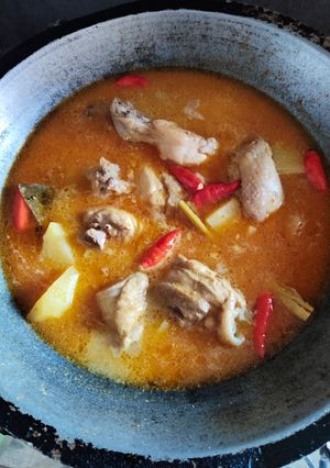 Foto resep Ayam Masak Kari