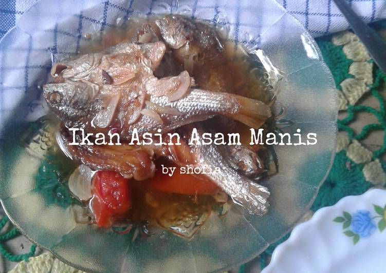 Ikan Asin Asam Manis