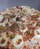 Pizza 🍕 fácil y masa crocante