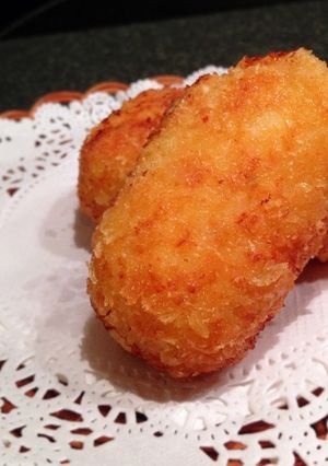蟹肉奶油乳酪可樂餅 的食譜成品照片