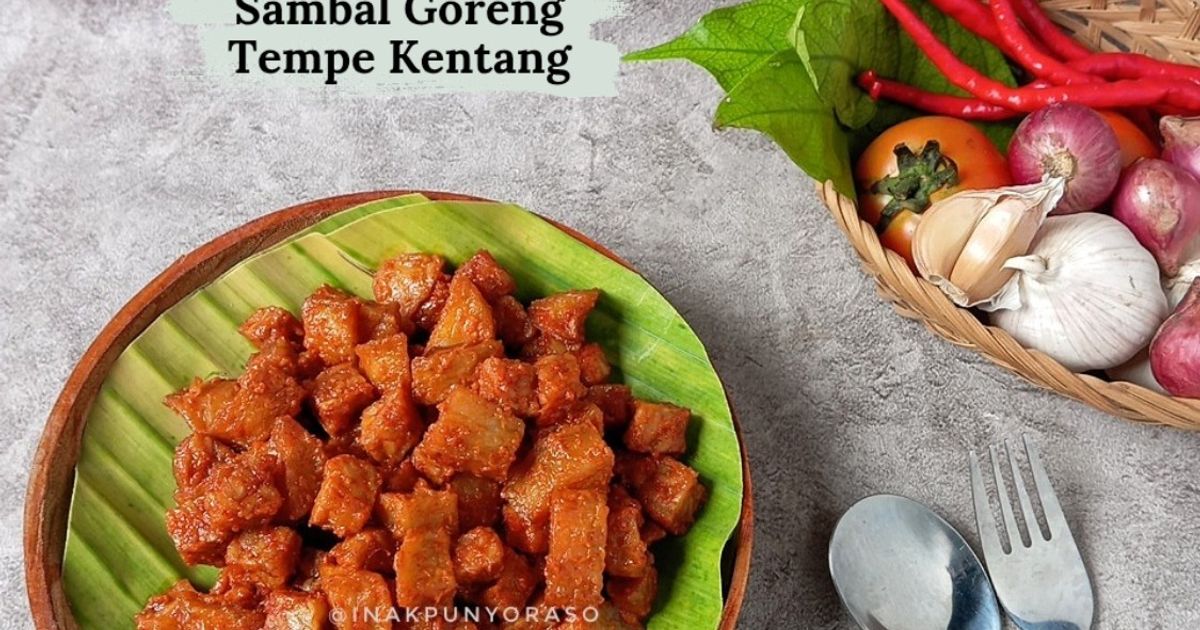 Sambal Goreng Tempe Kentang