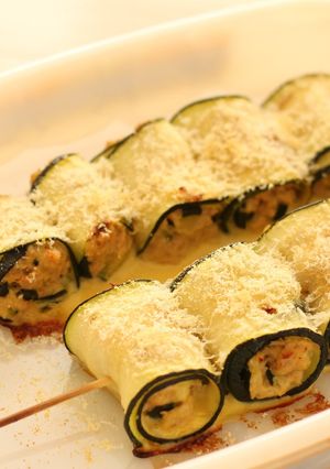 Foto principal de Pinchos De Zucchini Relleno Con Atún
