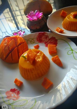 A picture of Mango Pudding.