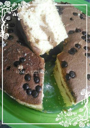 Foto resep Bolu marmer putih telur