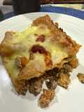 Lasagna de carne