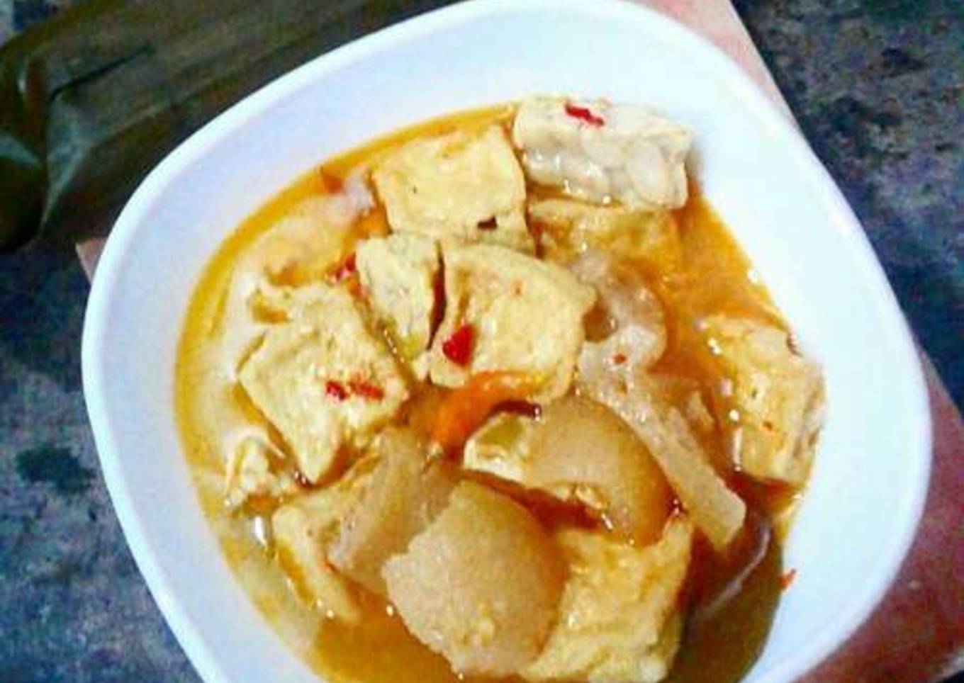 Sayur lodeh krecek