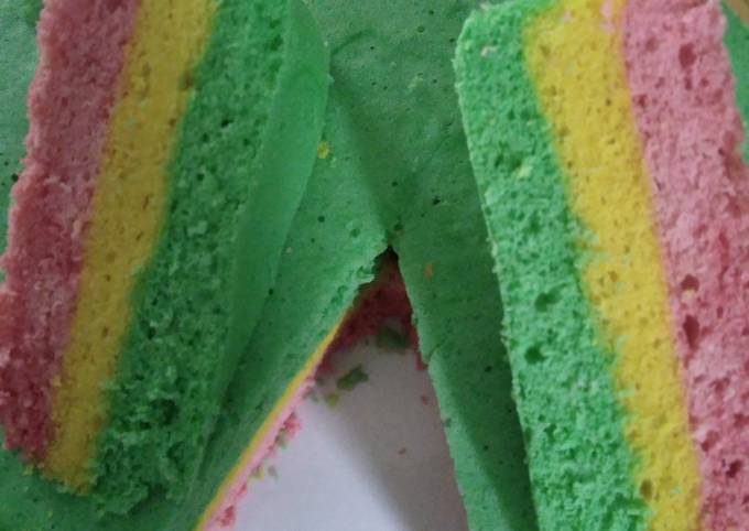 Bolu Pelangi Takaran Sendok