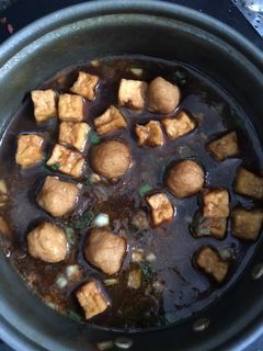 Foto resep Bola-bola daging ayam kecap with tahu mpasi 13 mo+