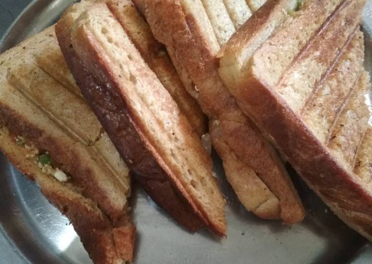 Simple Way to Make Ultimate Veg sandwitch