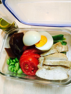 舒雞胸肉和風時蔬沙拉 的食譜成品照片
