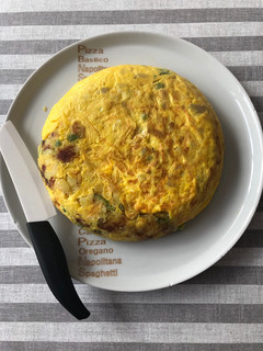 Una foto de Tortilla de calabacín