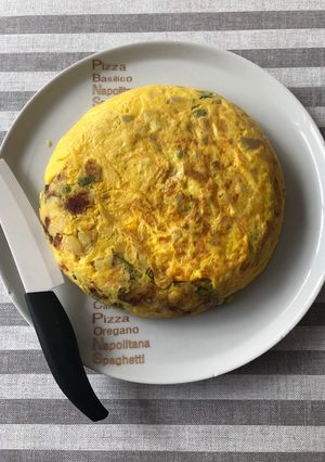 Una foto de Tortilla de calabacín