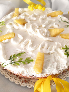 Foto di Torta con ananas