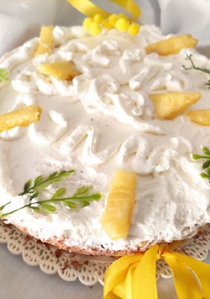 Foto di Torta con ananas