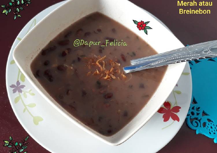 Resep Sup Kacang Merah atau Brenebon, Enak Banget
