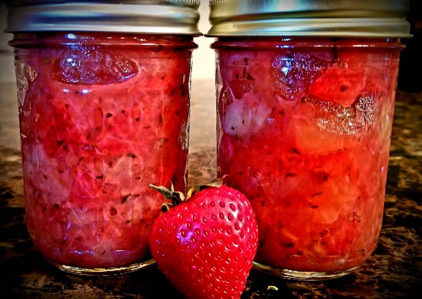 Mike's Strawberry Banana Pineapple Compote