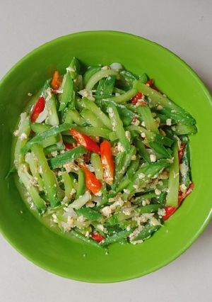 Foto resep Tumis labu siam +telur