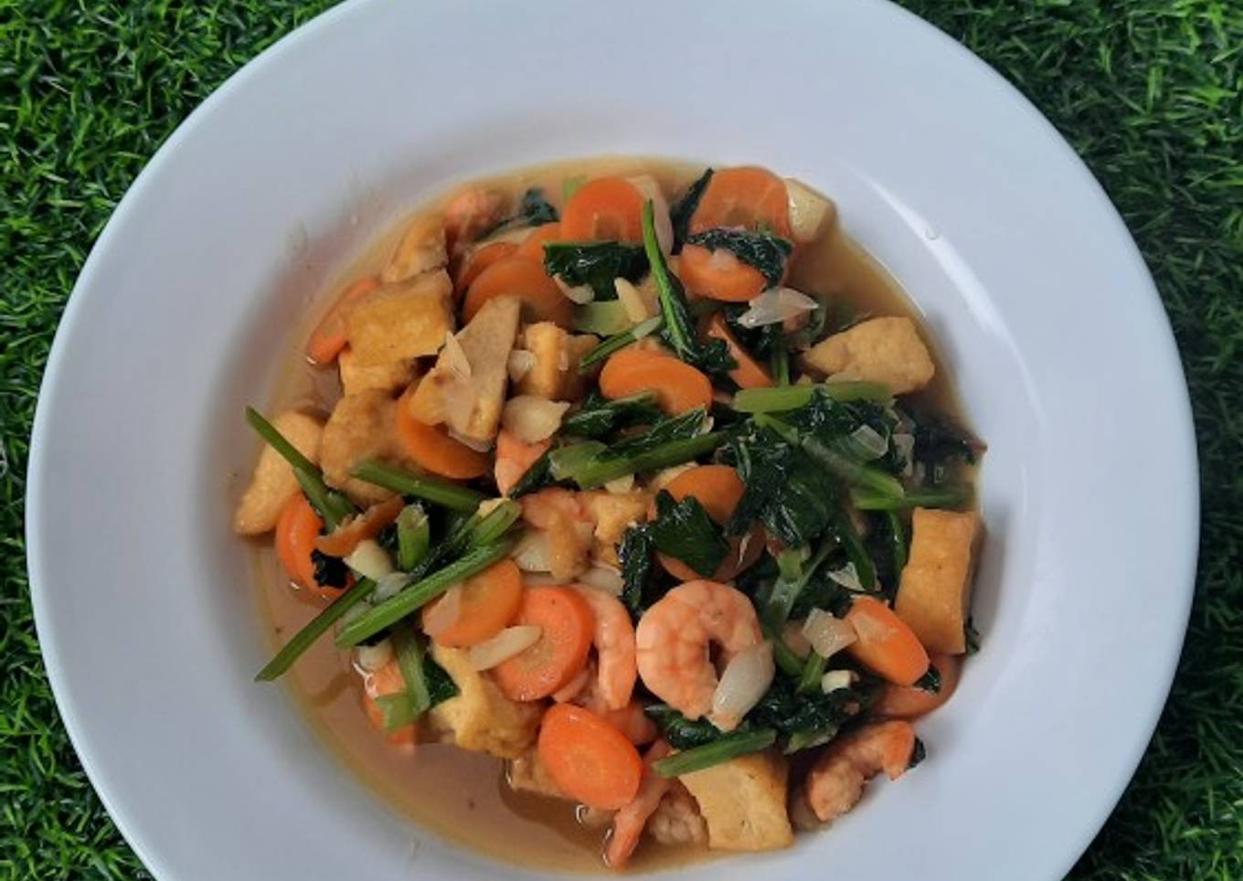 Sapo tahu kuning ala resto