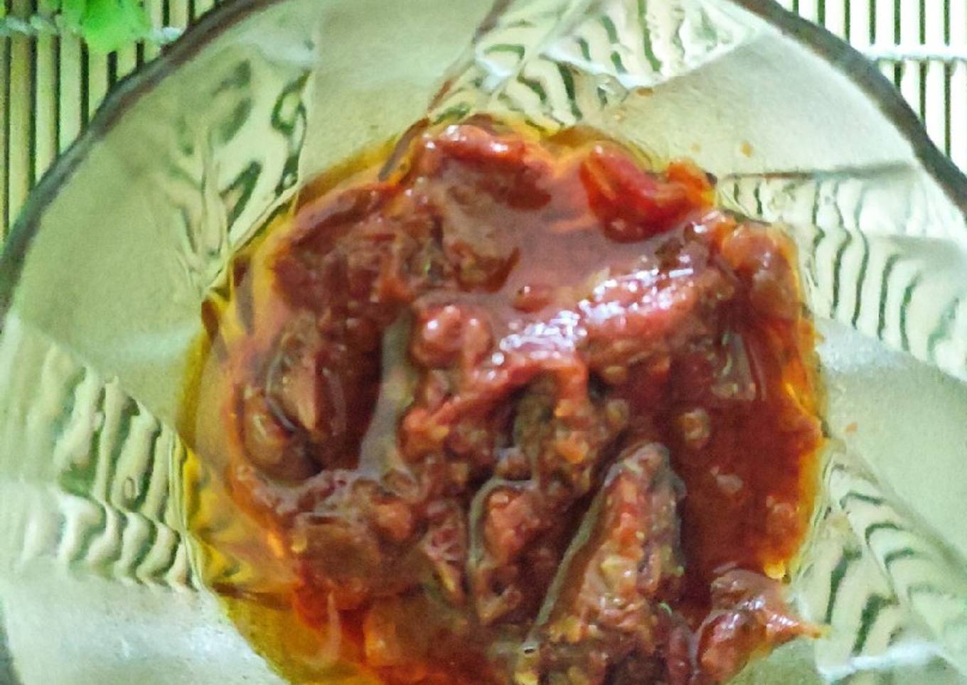 Sambel Terasi goreng