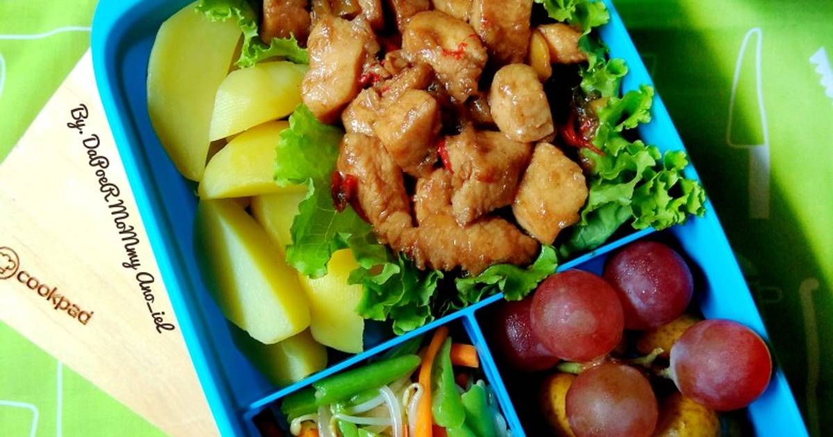 Resep Healthy Food Box For My Son (Kotak/bekal Makanan Sehat) Oleh ...