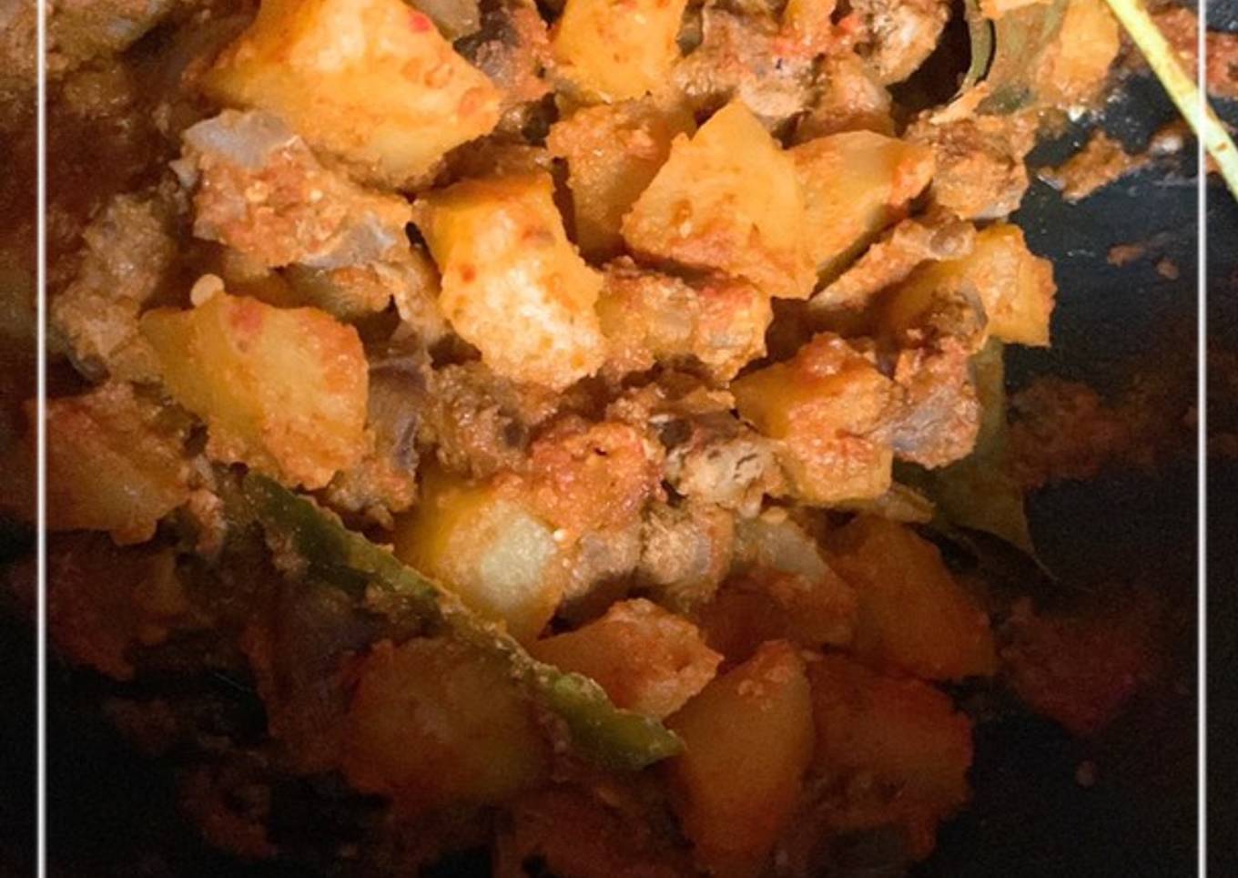 Sambal goreng kentang ati ampela