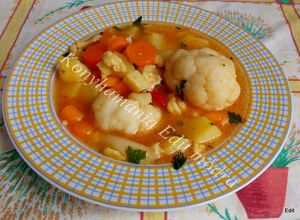Karfiolleves recept fotója