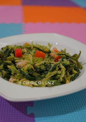 Foto resep [10] Tumis Kangkung Bunga Pepaya (a la Manado)