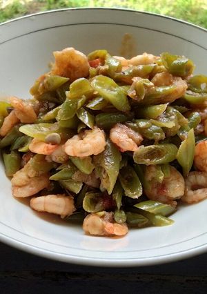 Foto resep Tumis buncis udang
