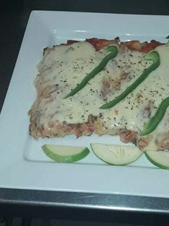 Una foto de Pizza apta para celiacos