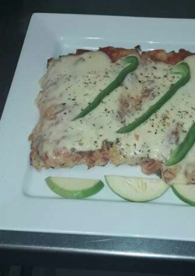 Una foto de Pizza apta para celiacos