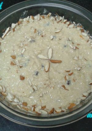 A picture of Firni / Phirni Kheer.