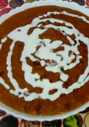 A picture of Daal makhni.