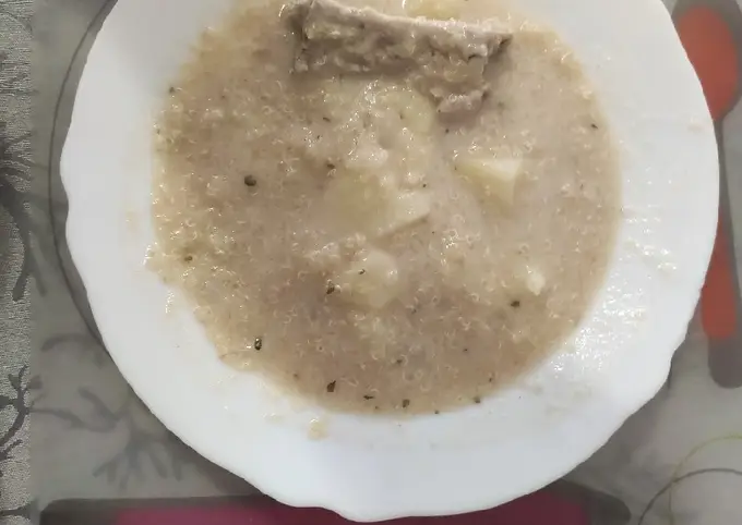 Manera fácil Preparar  Sopa de quinoa