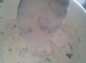 Una foto de Salsa de ajo