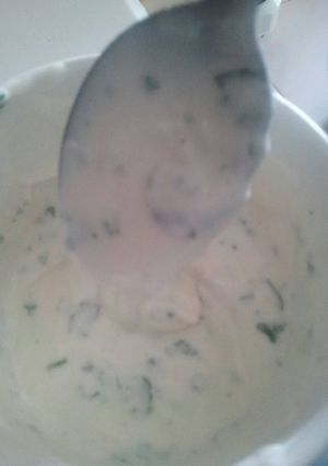 Una foto de Salsa de ajo