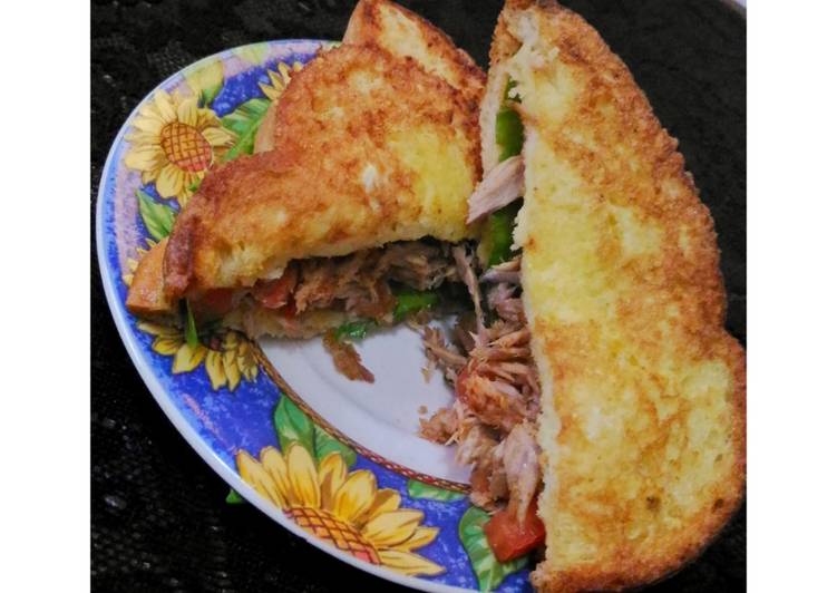 Resep Spicy Tuna Sandwich Anti Gagal