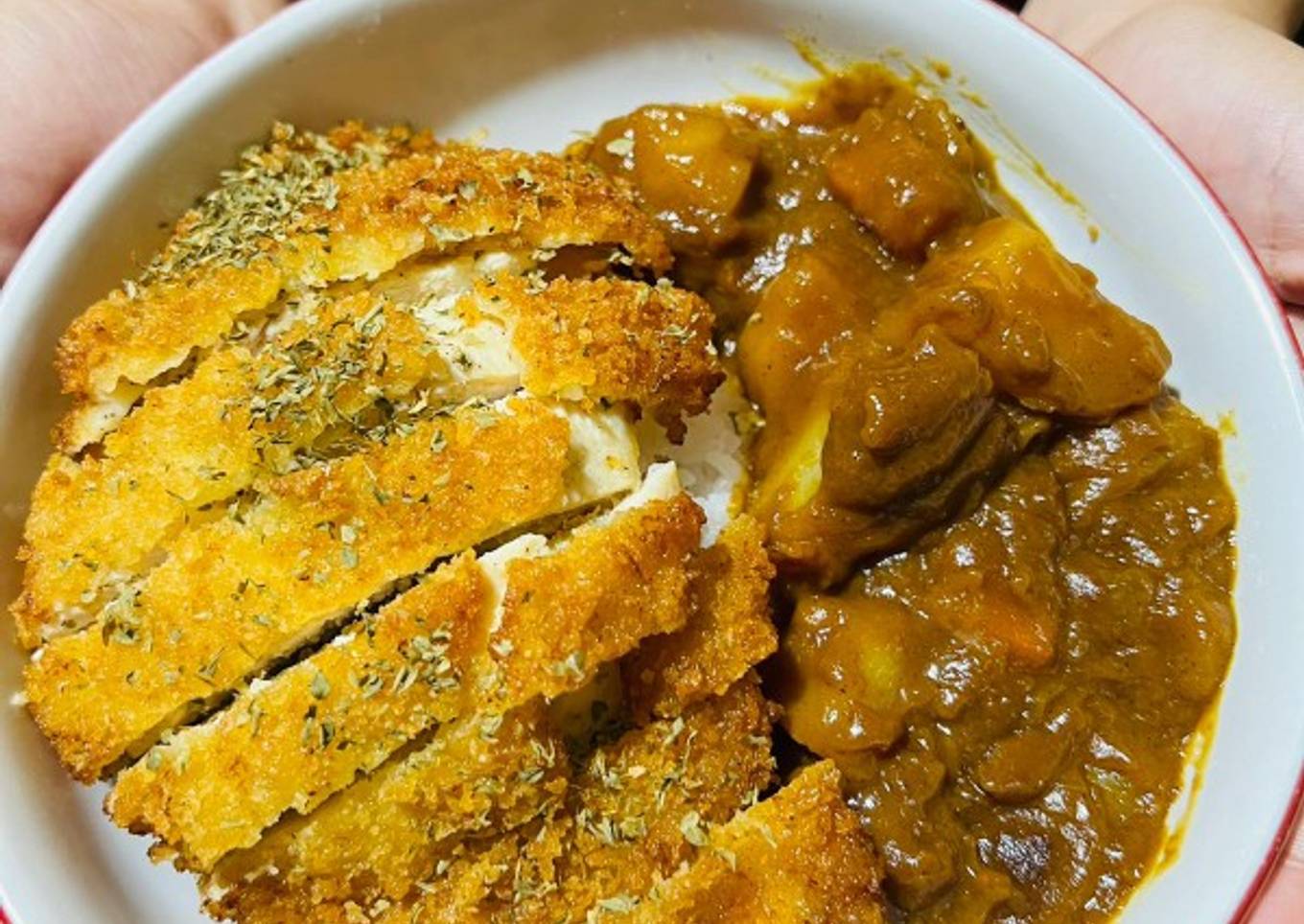 Japanese Curry with Chicken Katsu