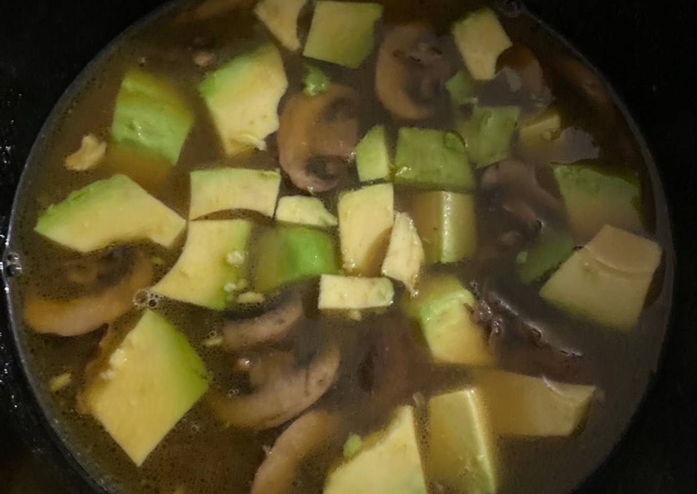 Sopa de champiñones desintoxicante