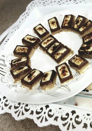 صورة لوصفة مكعبات حلى الاولكر🍫