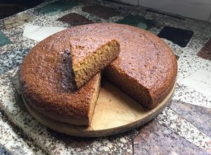 Una foto de Torta India de Harina de Maíz