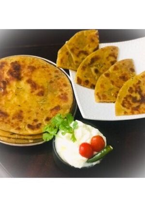 A picture of Sattu Paratha 🫓.