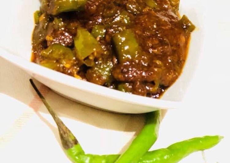 Recipe of Homemade Meethi Mirchi Pickle