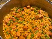 Kép erről: virsli bulgur