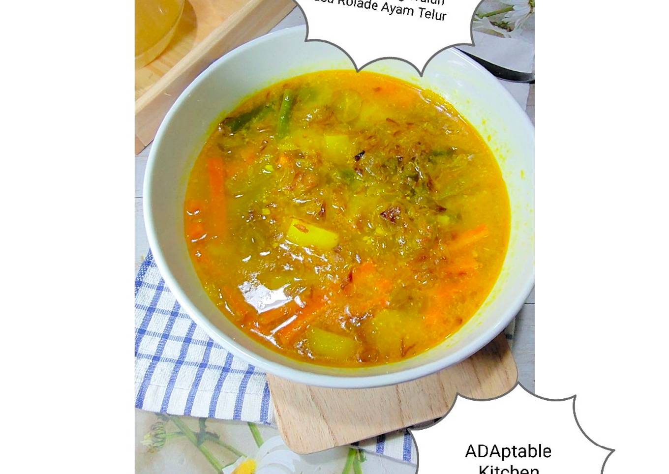 Sayur Lodeh Jawa Belimbing Wuluh Rasa Rolade Ayam Tanpa Santan🤗