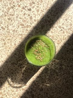 Una foto de Batido verde